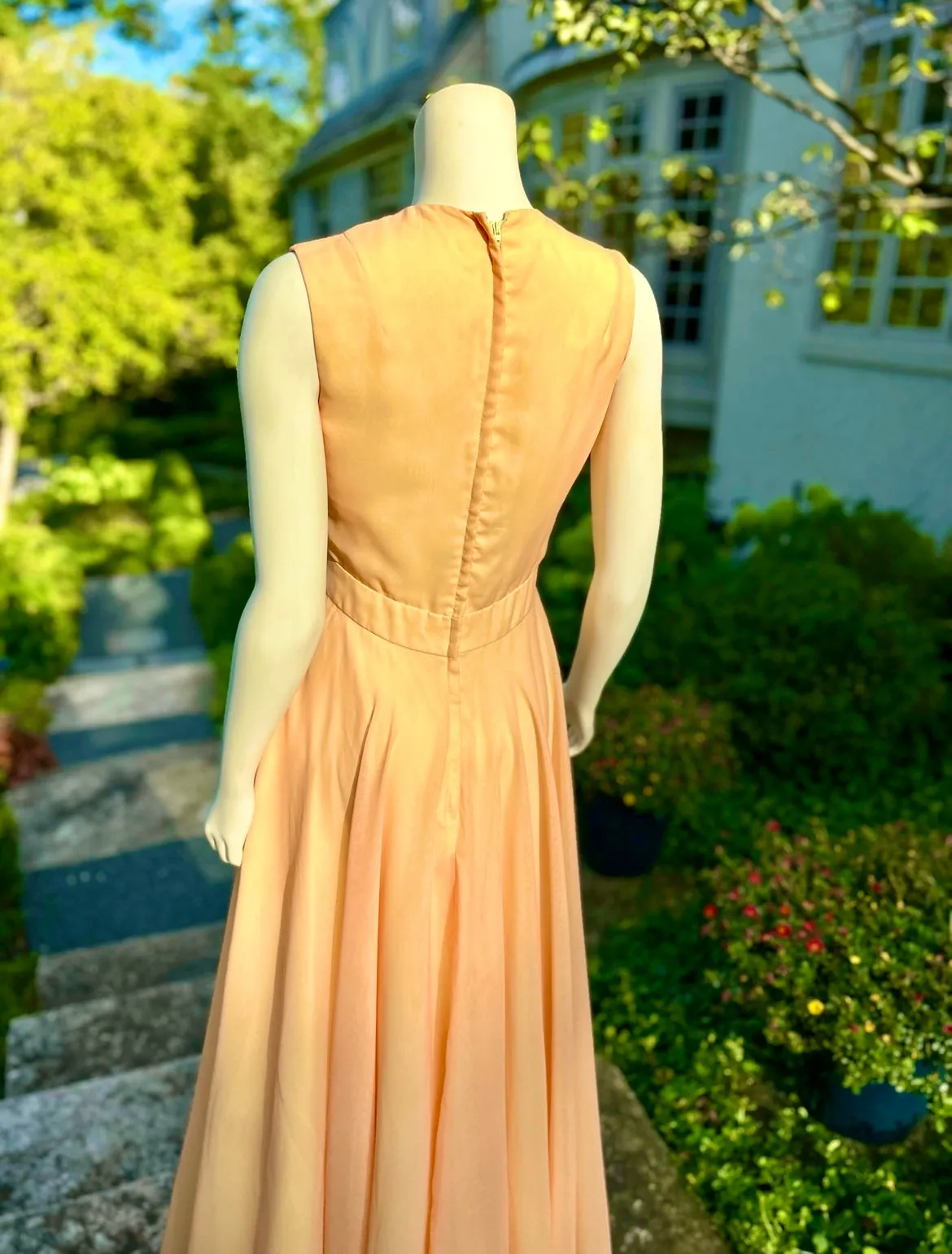 1970s Sunset Shimmer Gown