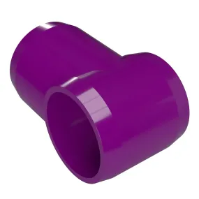 3/4 in. Slip Sling PVC Tee, Furniture Grade - Purple