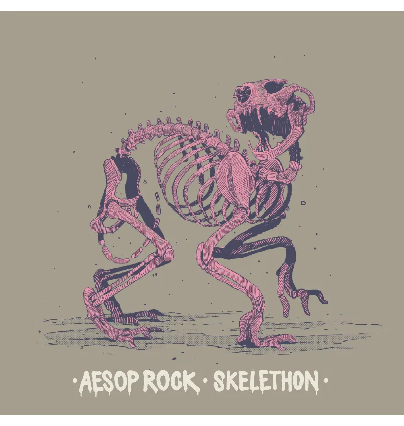 Aesop Rock - Skelethon Women's Hoodie, Concrete