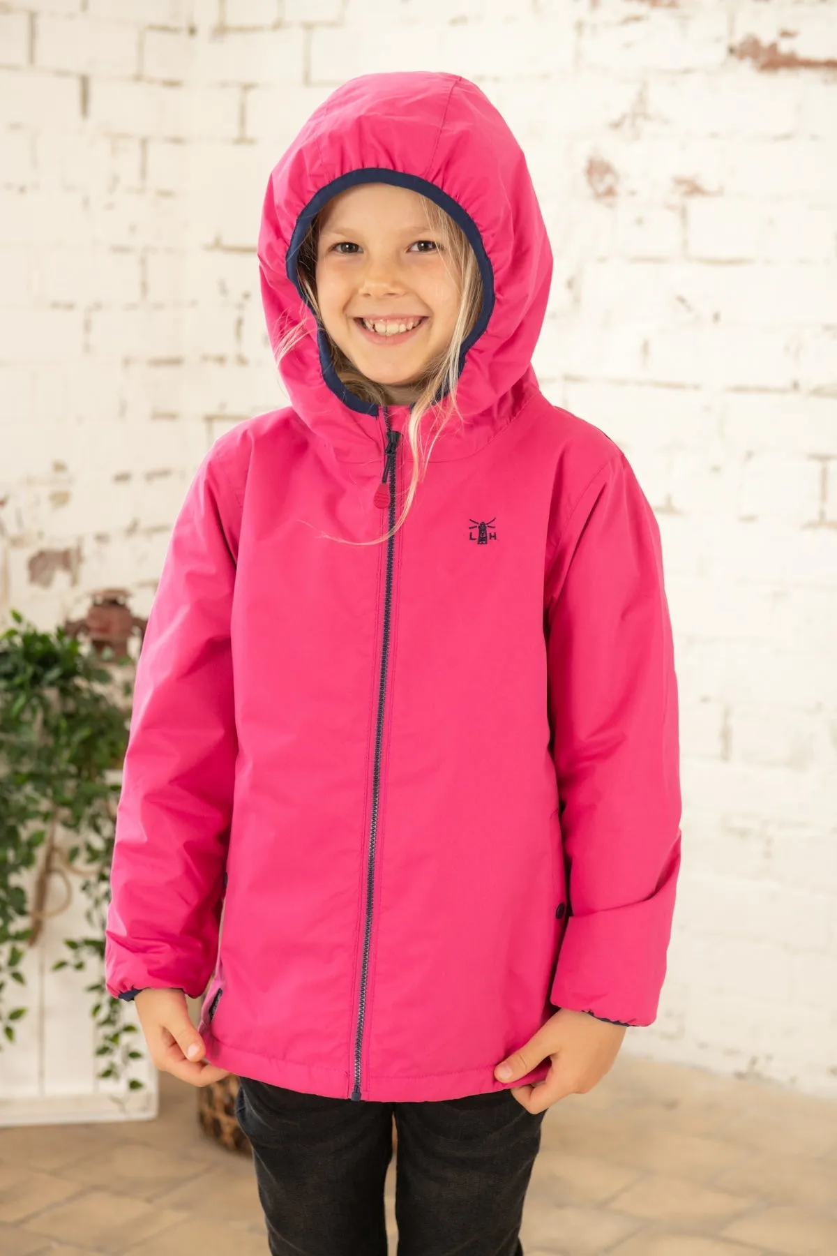 Amelia Coat - Bright Pink