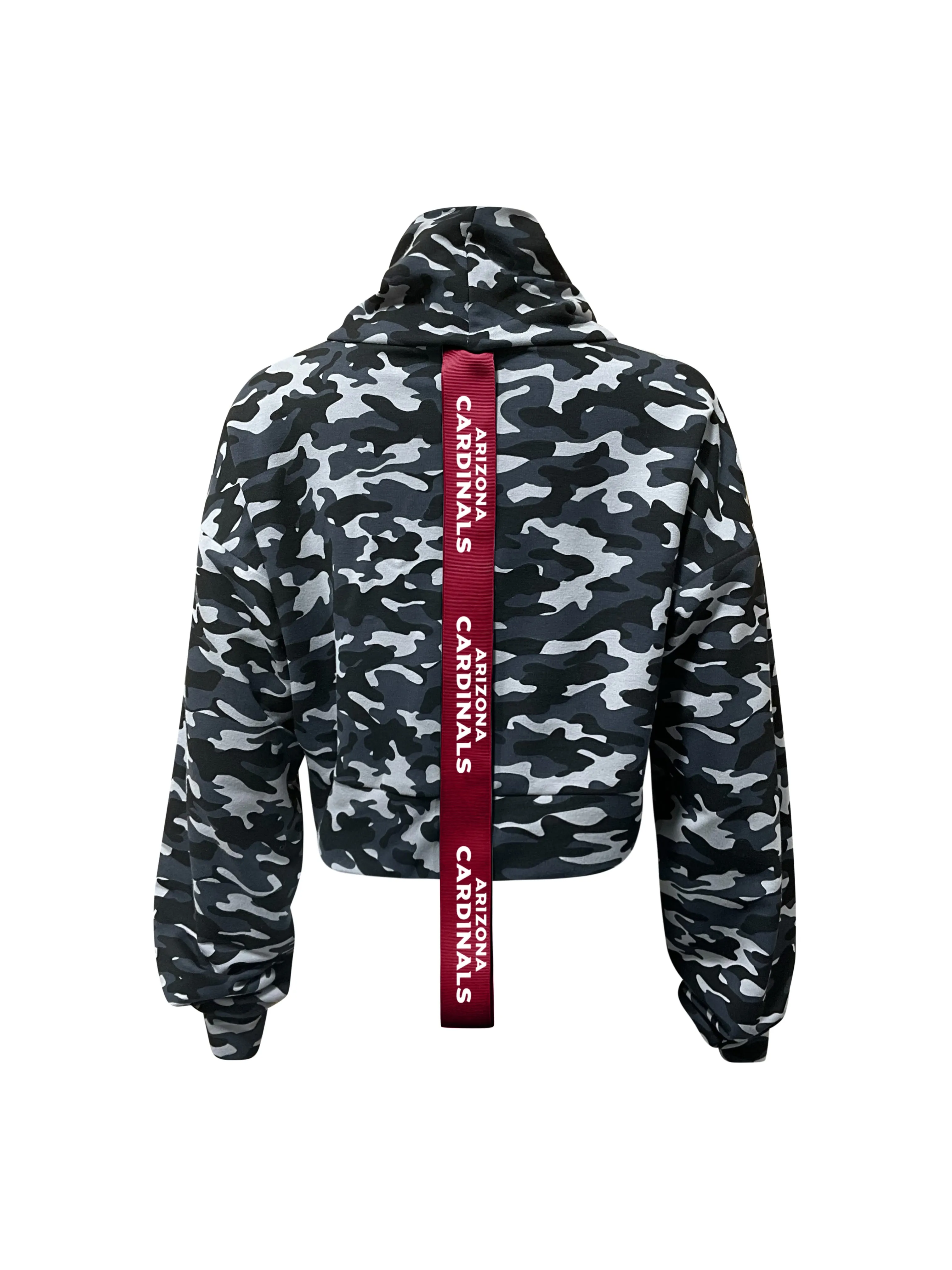 Arizona Cardinals Crop Camo Sweatshirt