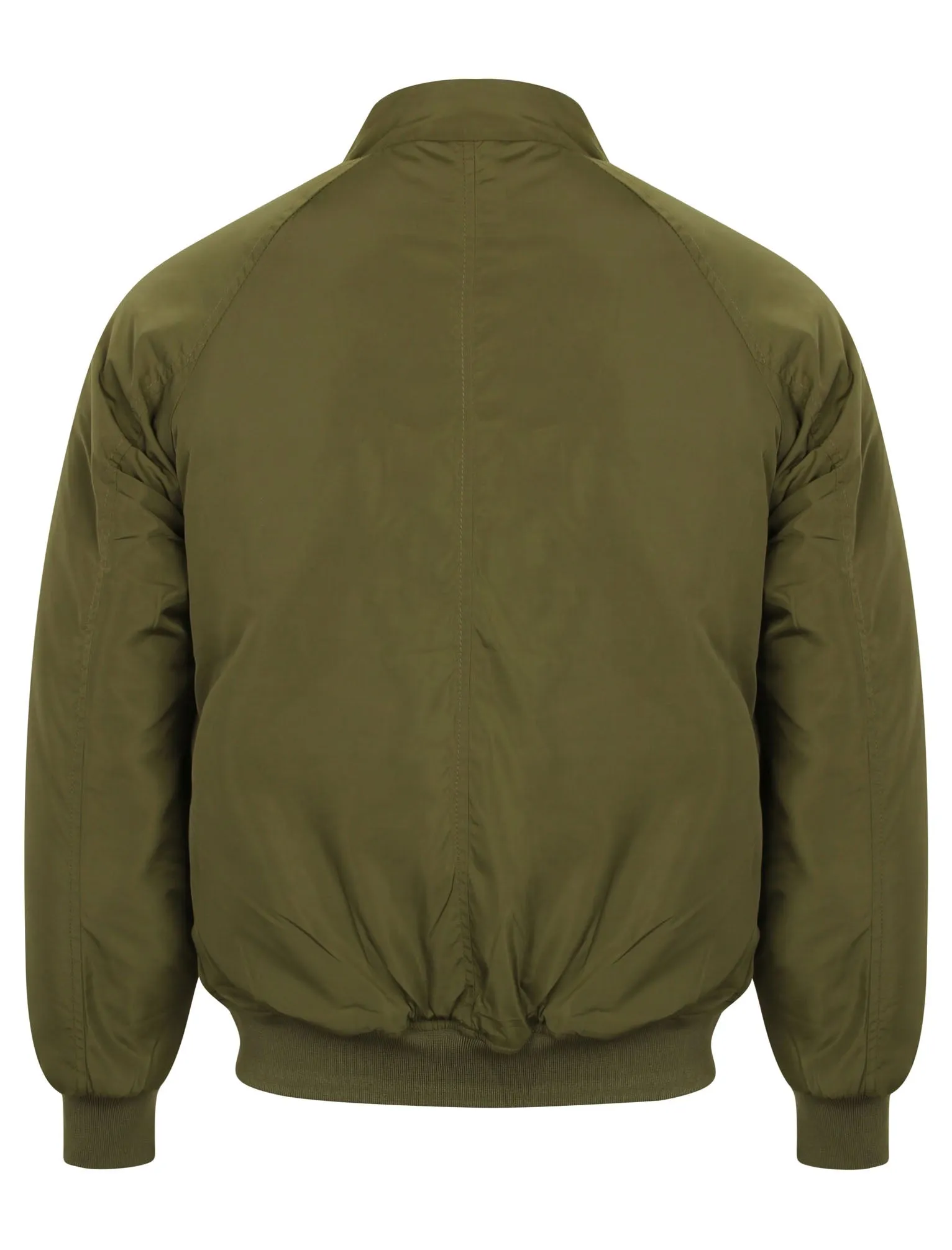 Athalstone Zip Up Padded Bomber Jacket in Amazon Khaki - Tokyo Laundry