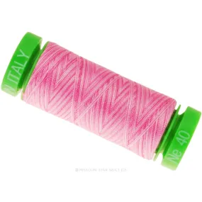 Aurifil 40 WT Cotton Mako Spool Thread Bubblegum