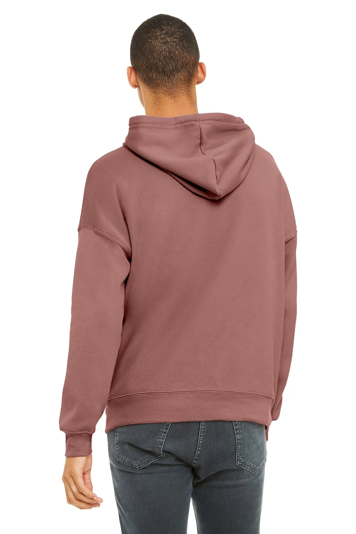 Bella Canvas Unisex Sponge Fleece Hoodie, Mauve