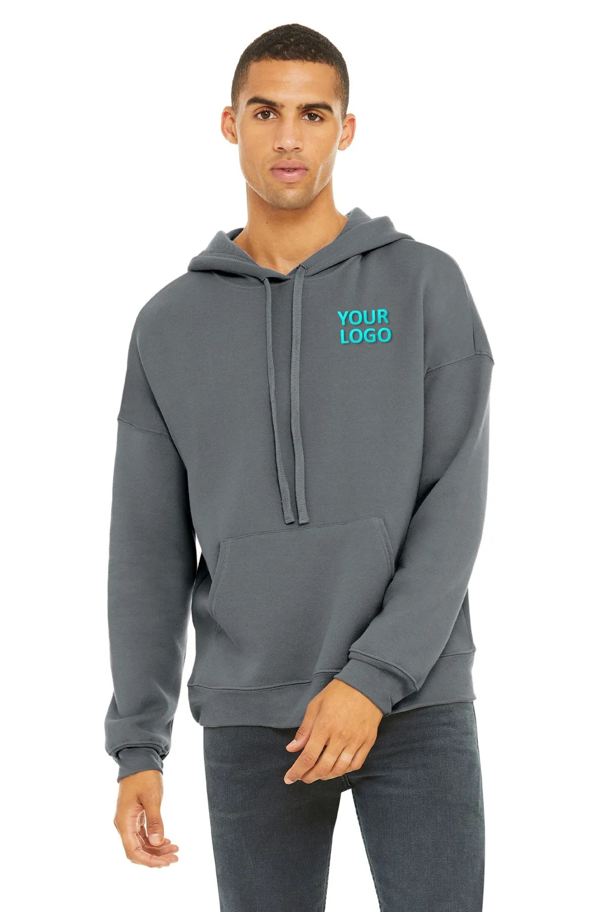 Bella Canvas Unisex Sponge Fleece Hoodie, Storm