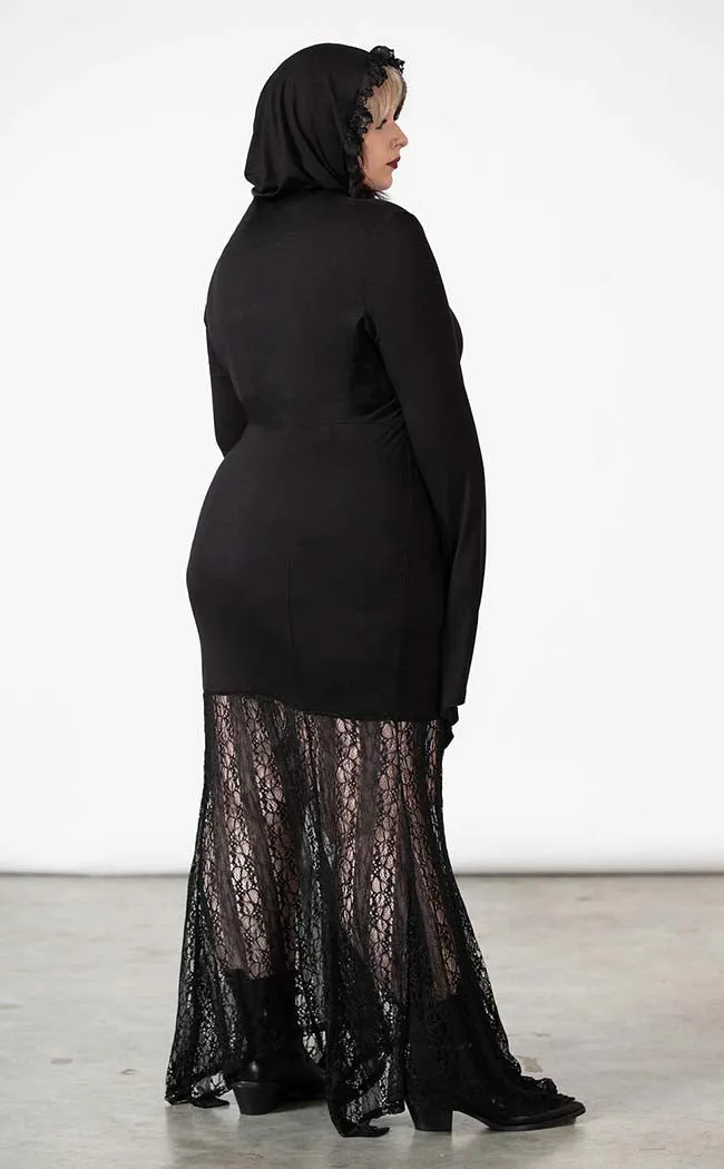 Besome Hooded Maxi Dress [Plus-Size]