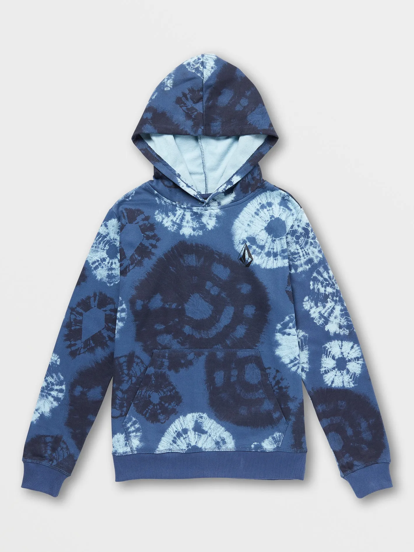 Big Boys Vamo Pullover Fleece Hoodie - Smokey Blue