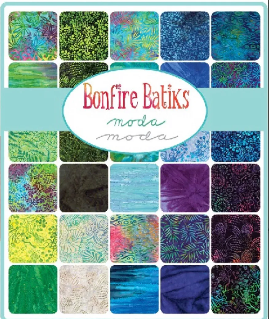 Bonfire Batiks 4346-JR | Moda fabrics Jelly Roll