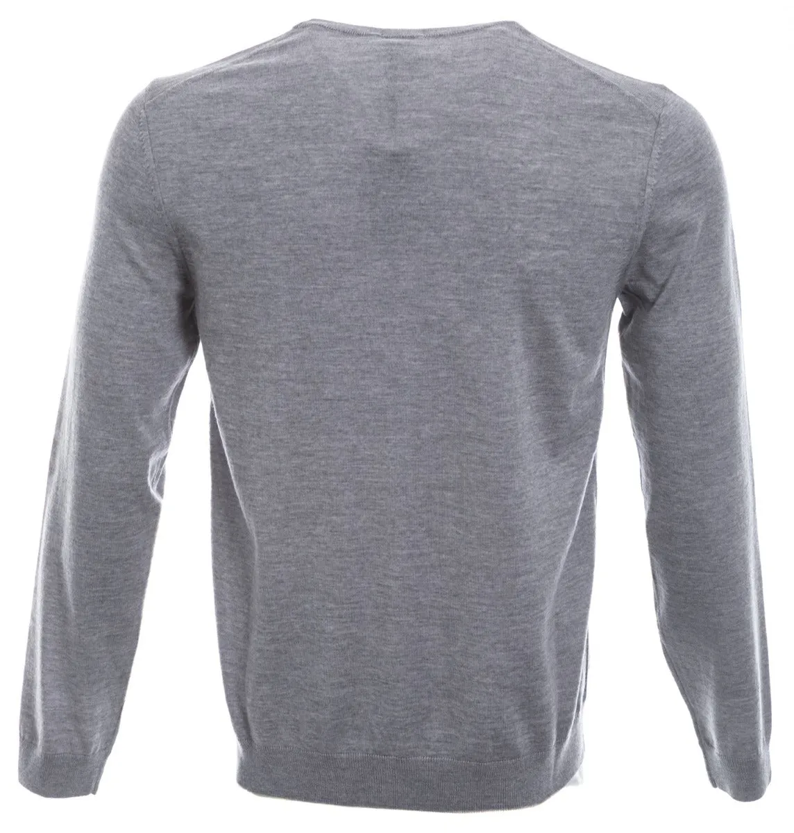 BOSS Leno P Knitwear in Grey Marl