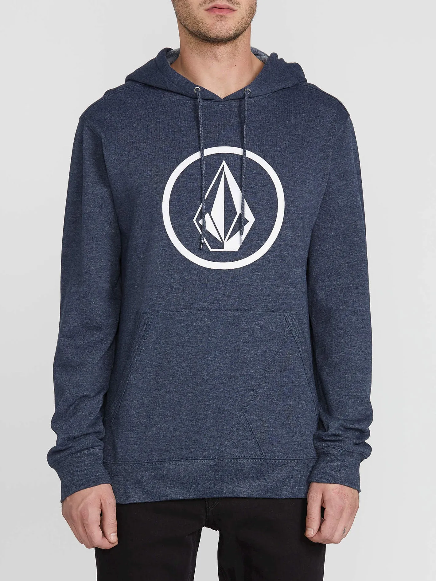 Brass Tacks Pullover Hoodie - Navy Heather