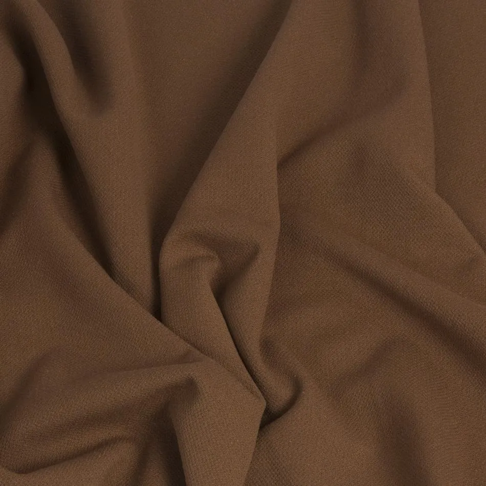 Brown Crepe Wool 1448