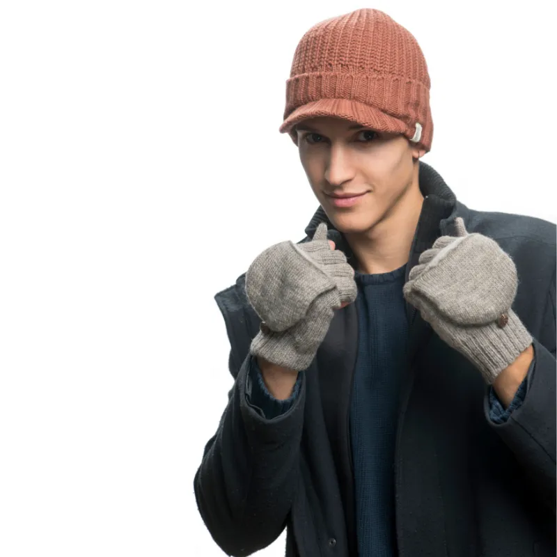 Bryant Fingerless Gloves w/ Flap