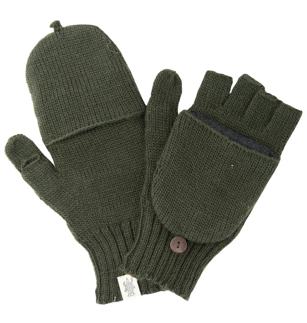 Bryant Fingerless Gloves w/ Flap