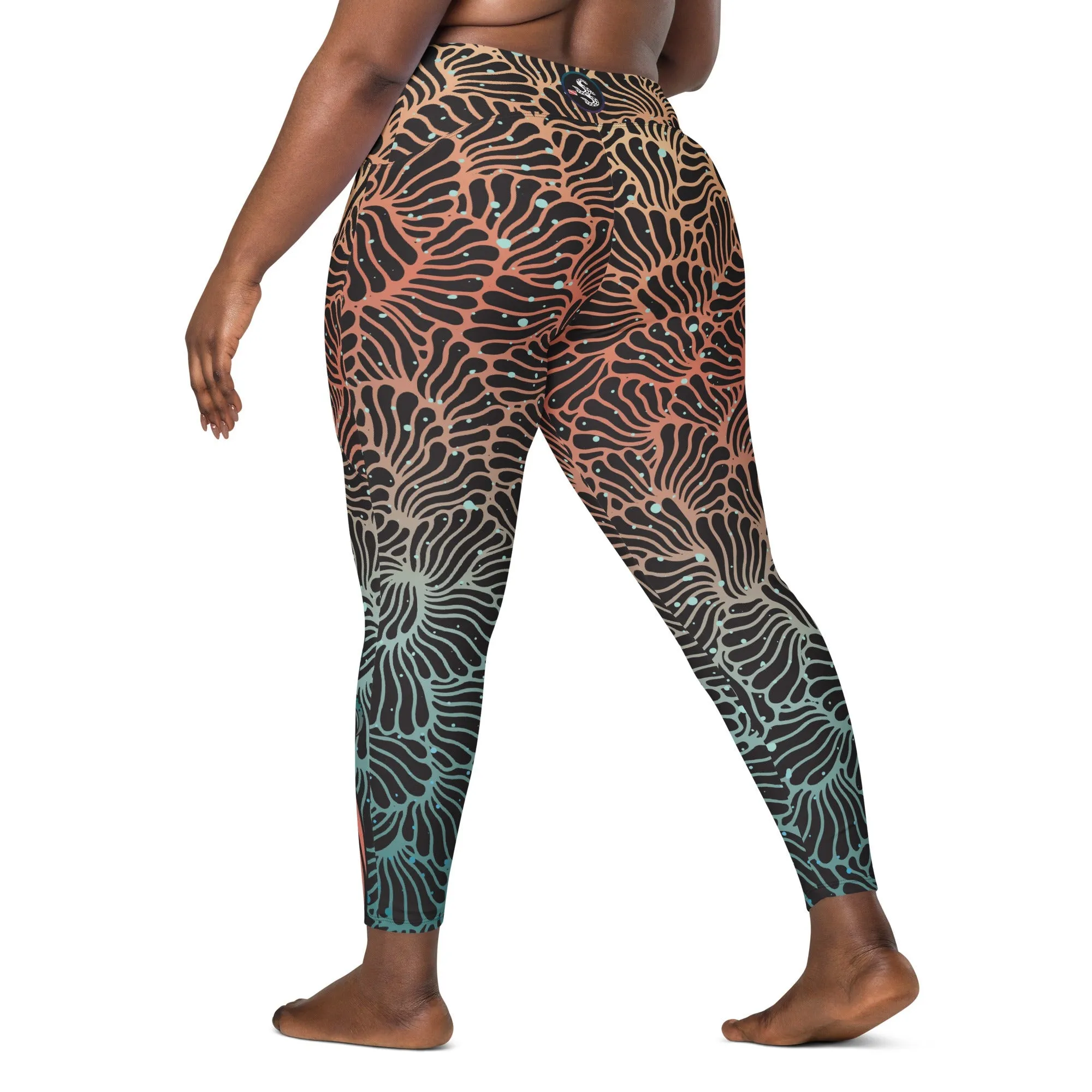 Camouflage Octopus Pocket Leggings All Sizes (Warehouse)