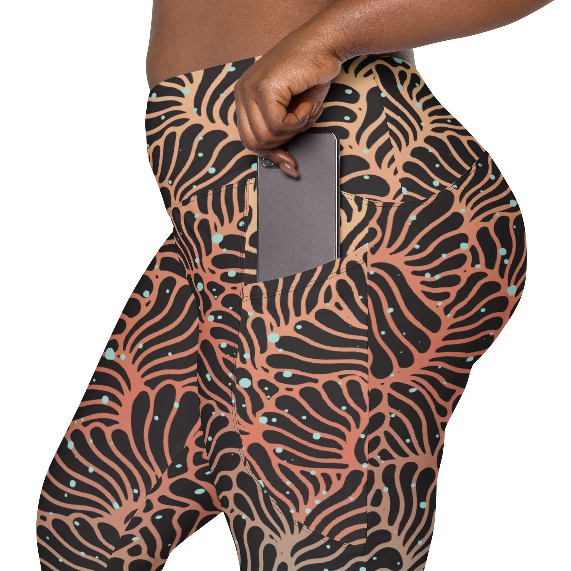 Camouflage Octopus Pocket Leggings All Sizes (Warehouse)