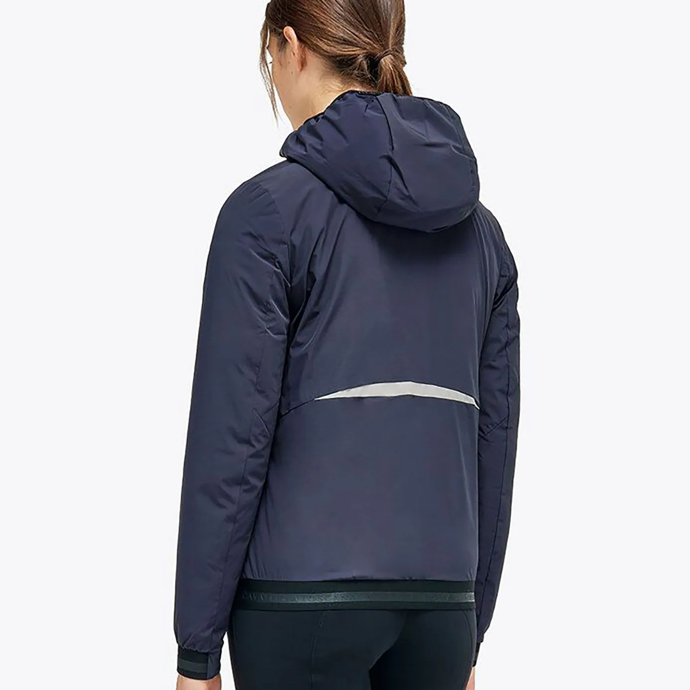 Cavalleria Toscana Team Stretch Bomber Jacket - Navy