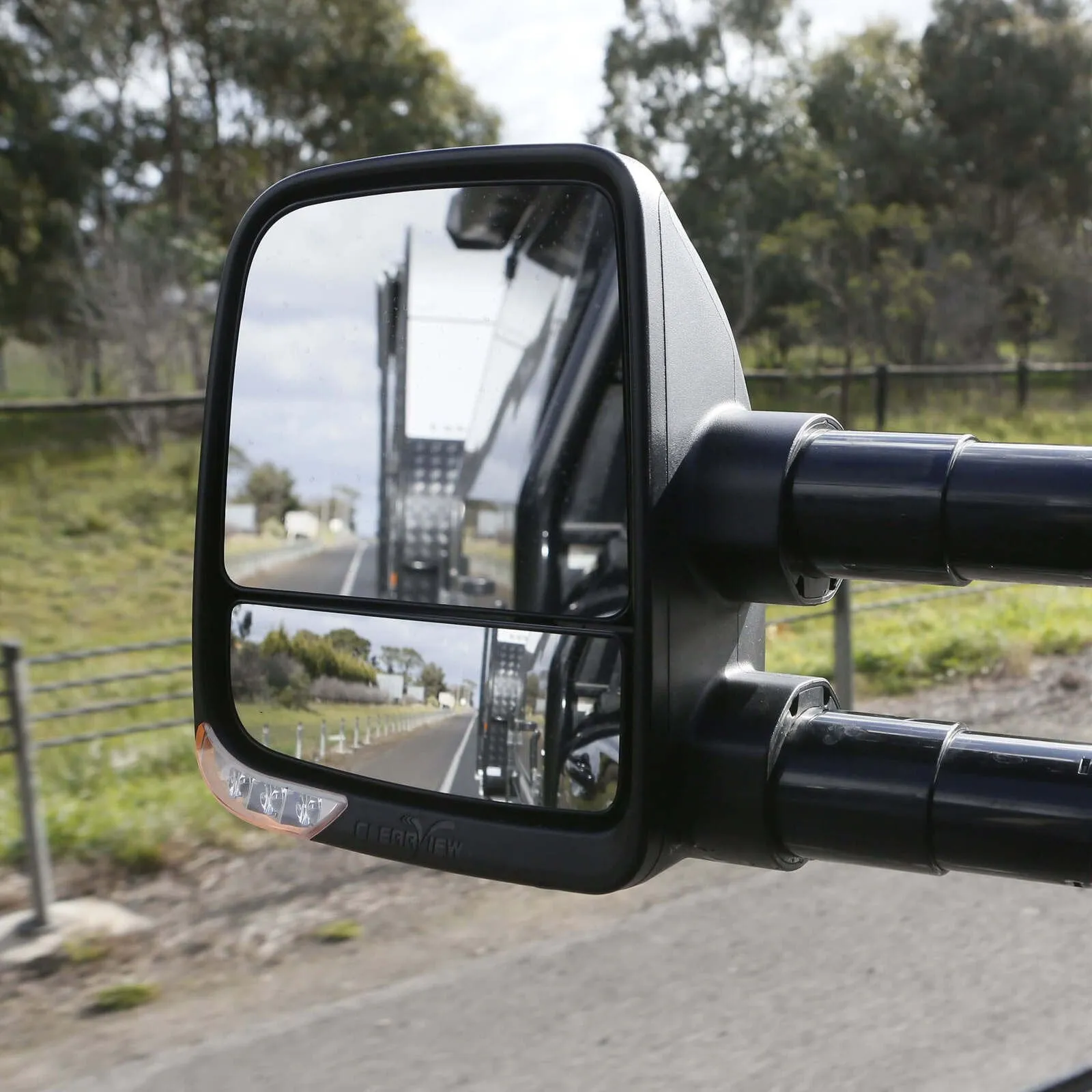 Clearview Next Gen Towing Mirror for Ford Ranger PX2, PX3 XLT/XLT Hi-Rider