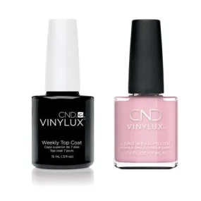 CND - Vinylux Topcoat & Carnation Bliss 0.5 oz - #350