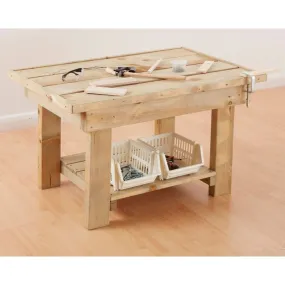 Cosy Chunky Monkey Woodwork Bench (Direct Shipping Item)