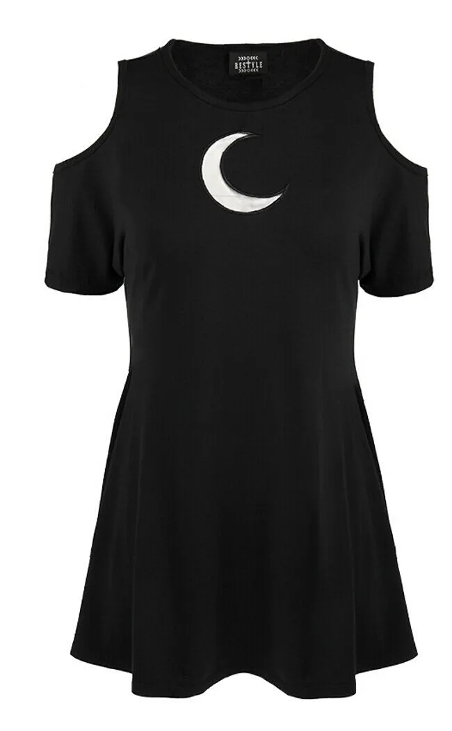 Crescent Oversized Tunic Dress