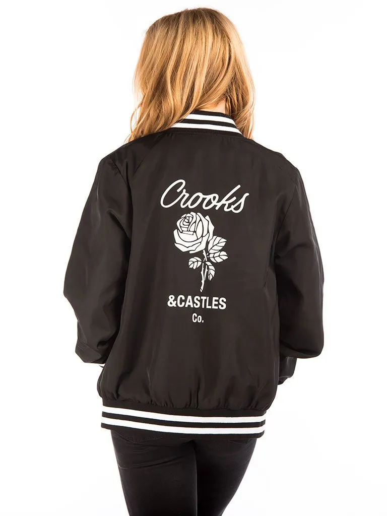 CROOKS AND CASTLES FWU STADIUM JACKET