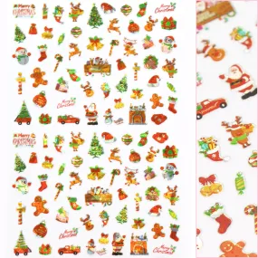 Daily Charme - Cute Nail Art Sticker - Merry