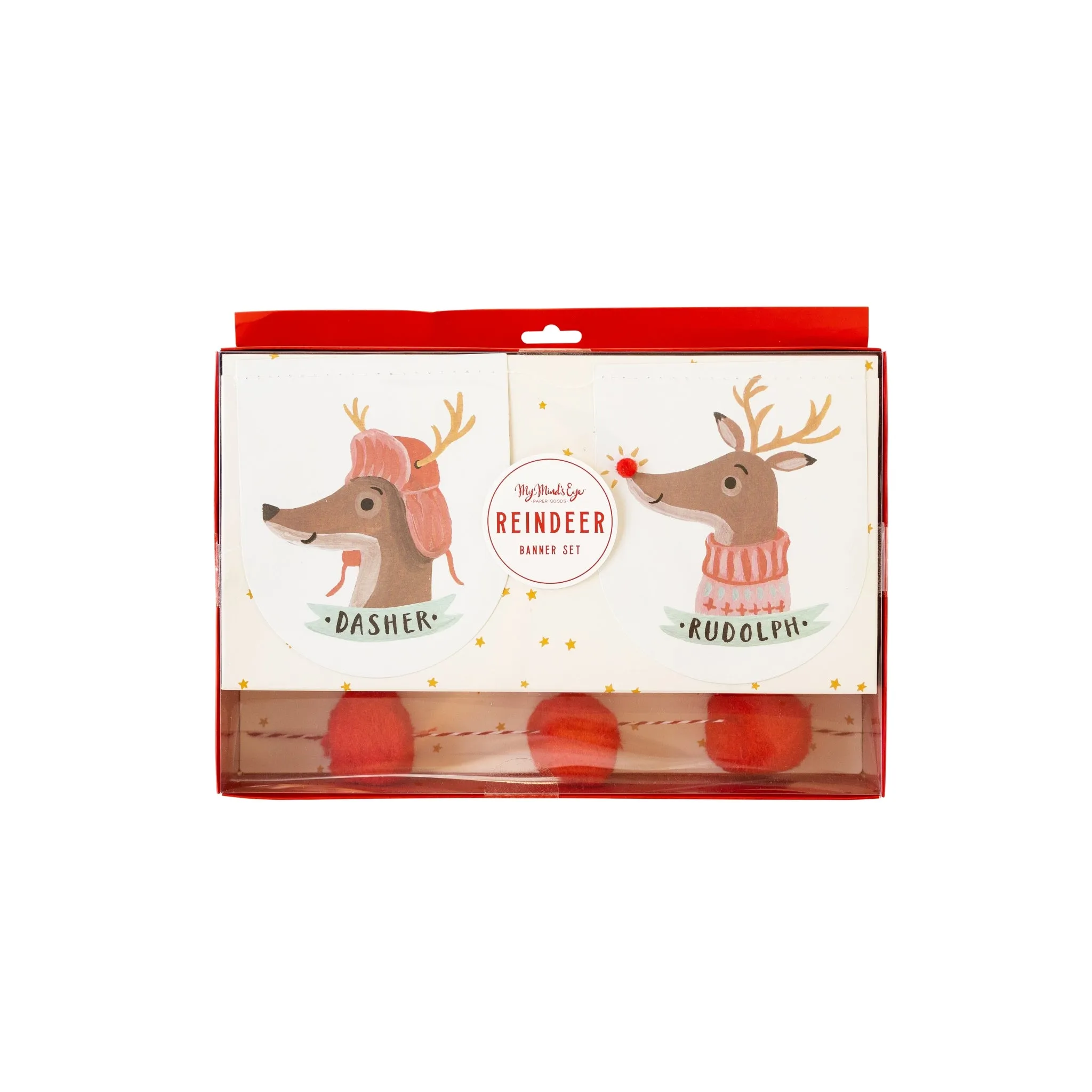 DER1002 - Dear Rodolph Reindeer Banner Set