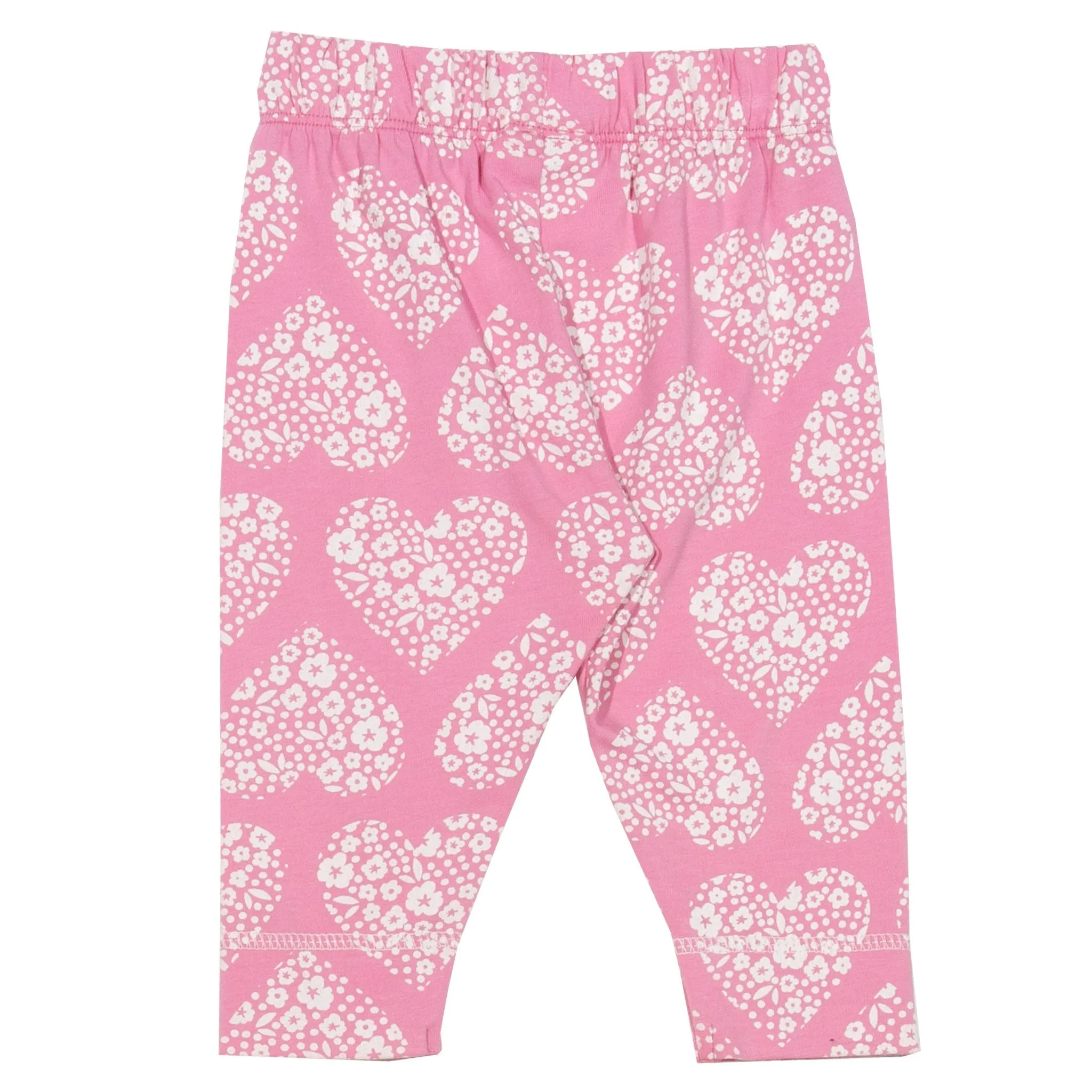 Ditsy heart leggings