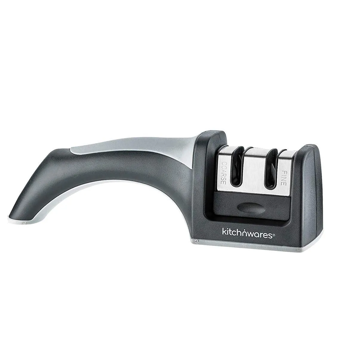 Easy Knife Sharpener 2 Stage Professional System - Sharpens Both Steel and Ceramic Knives