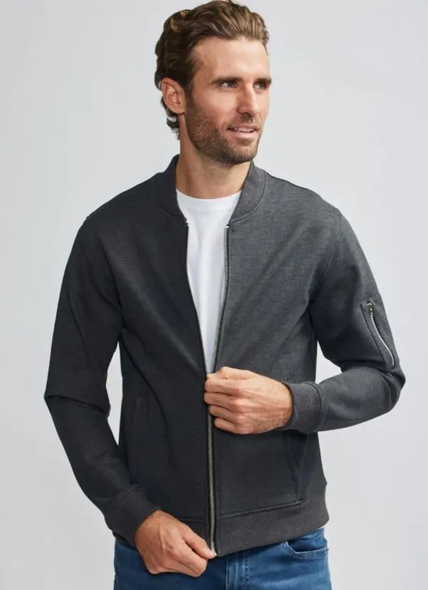 Easy Mondays-Bomber Jacket-Charcoal FW23