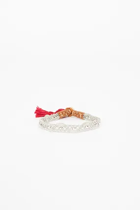 Elvire Tan Beaded Bracelet