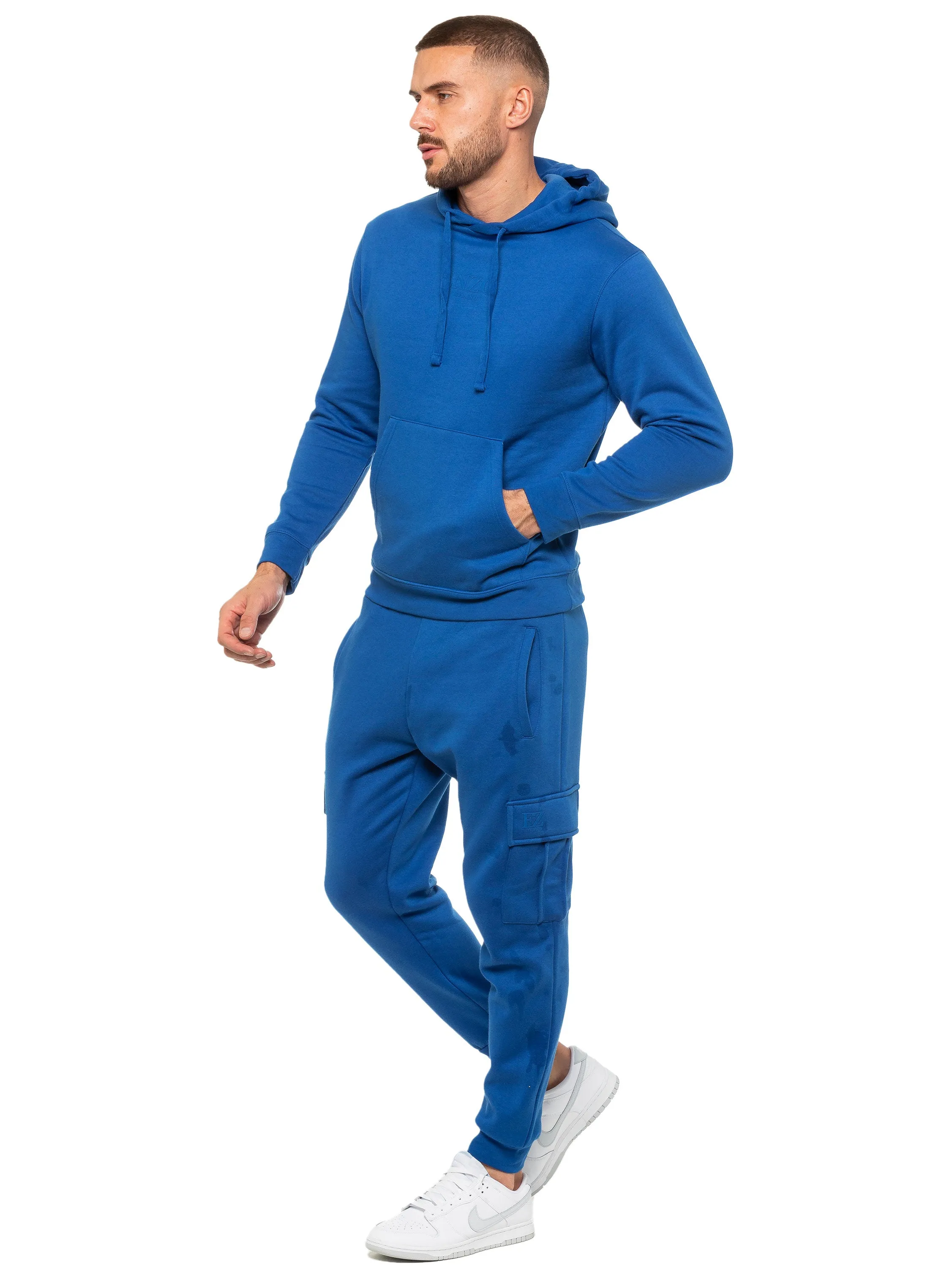 Enzo | Mens Pullover Hoodie Tracksuit Set