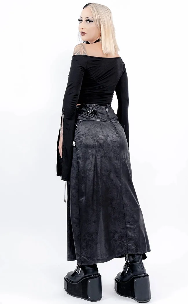 Evil Awakened Maxi Skirt