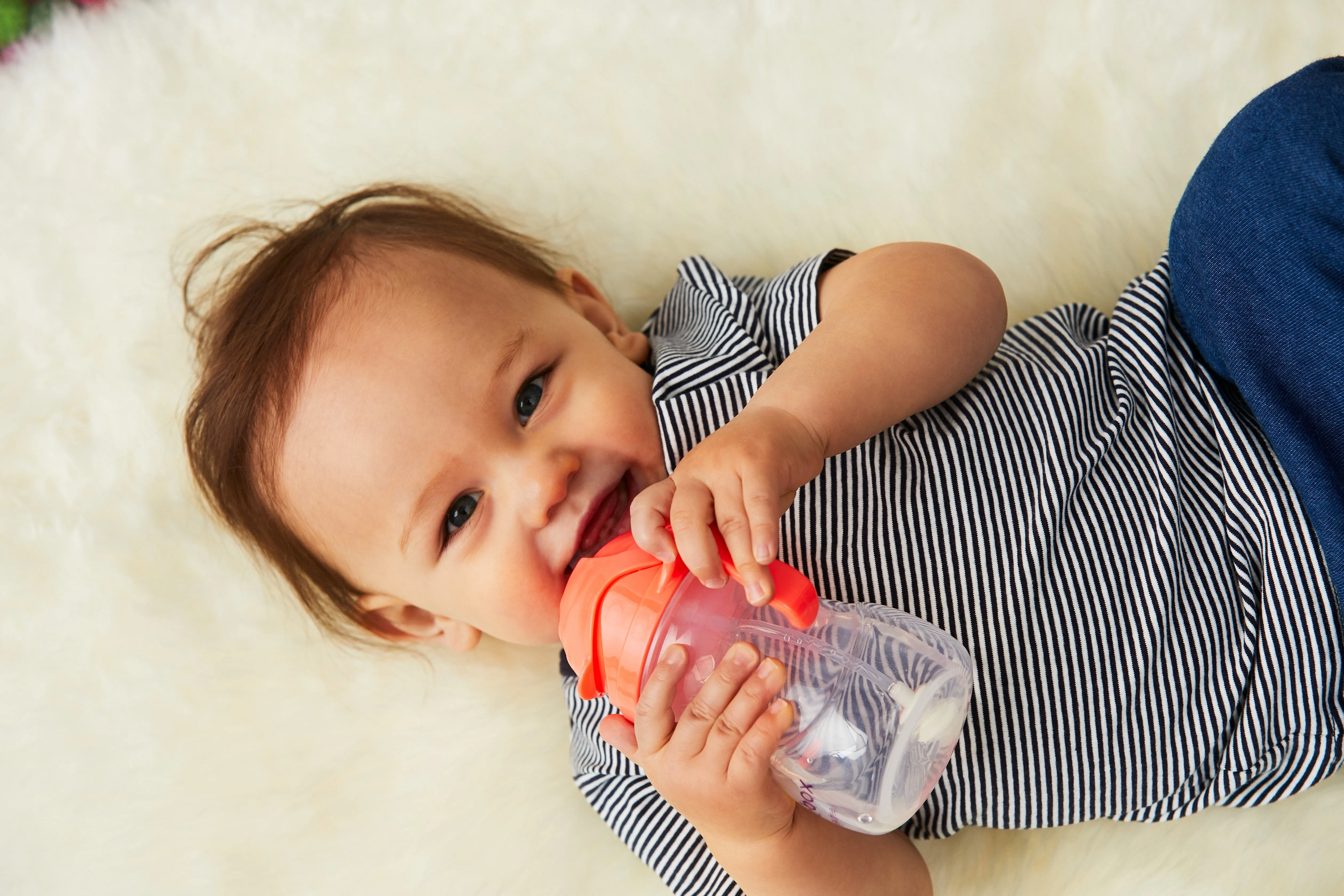 feeding set - strawberry shake