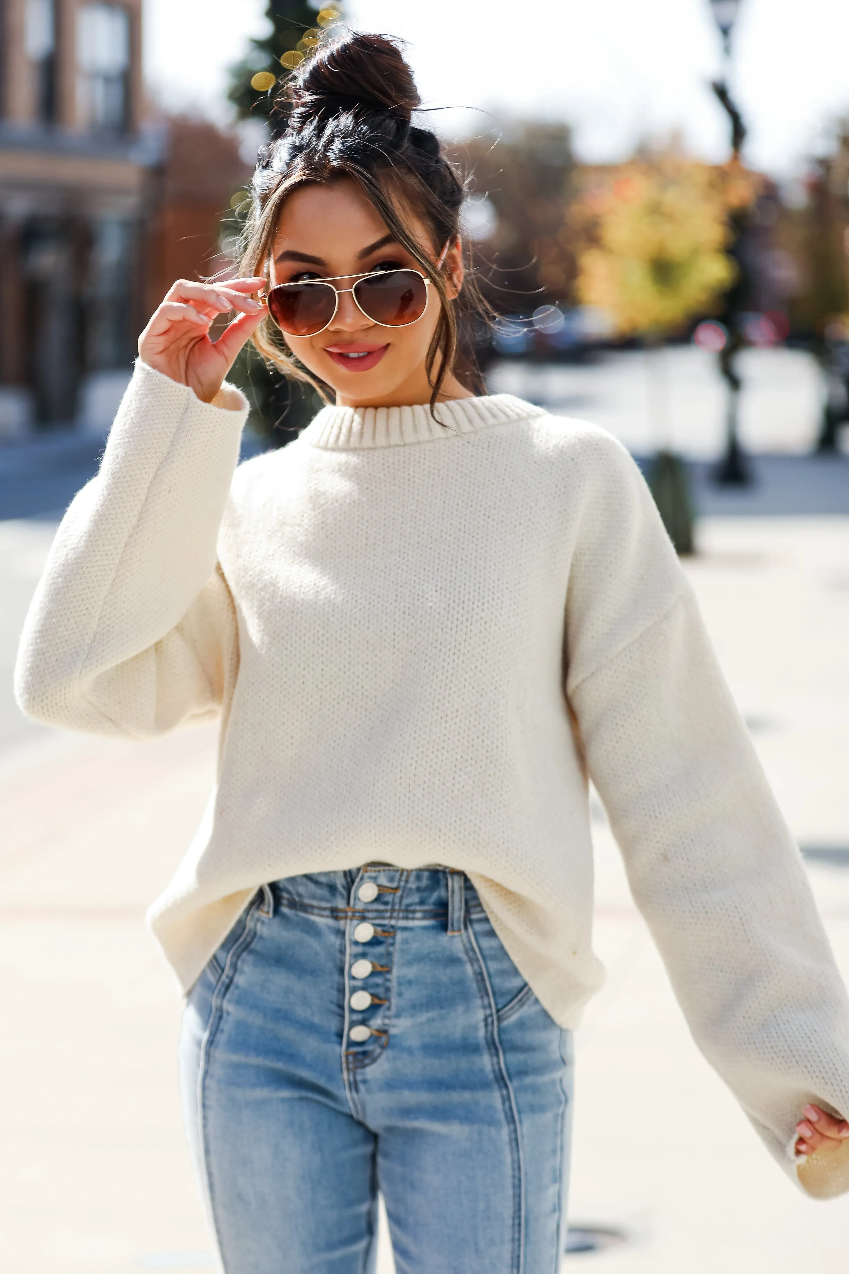 FINAL SALE - Hailey Oversized Sweater - DOORBUSTER