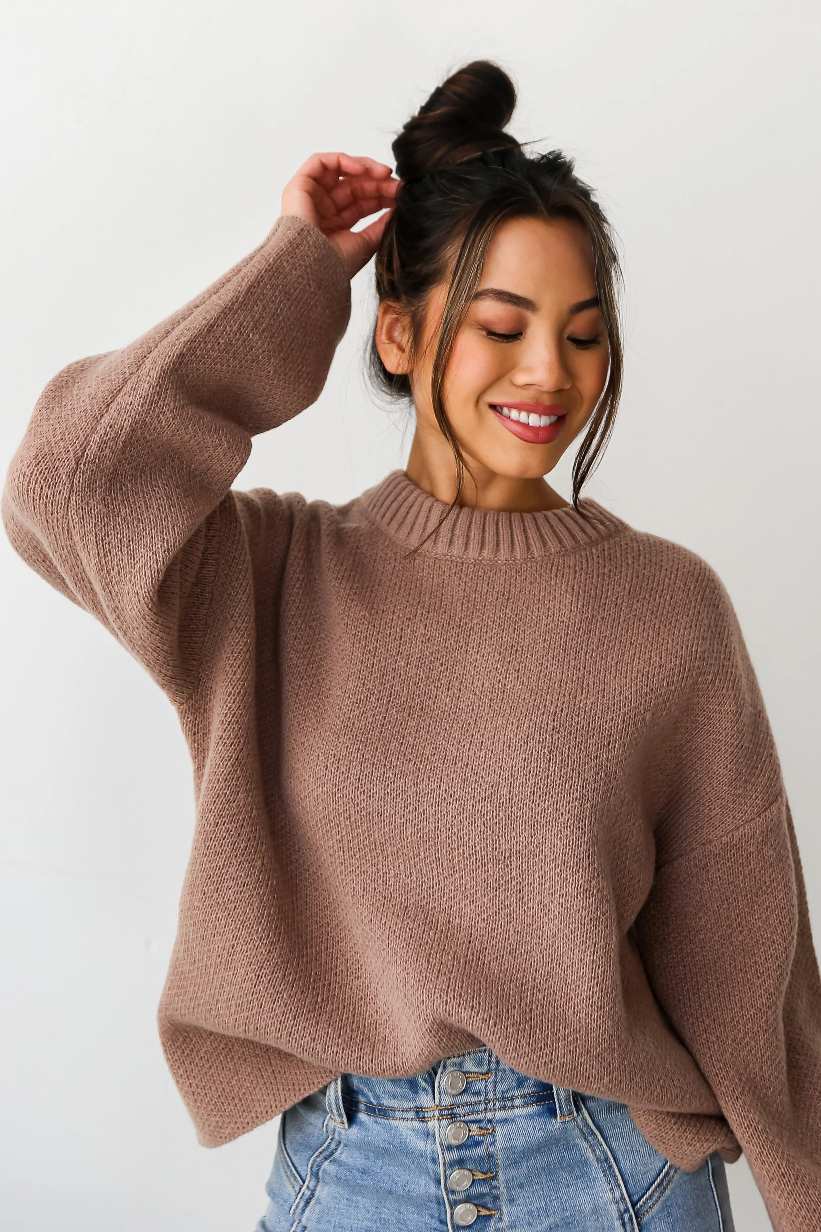 FINAL SALE - Hailey Oversized Sweater - DOORBUSTER