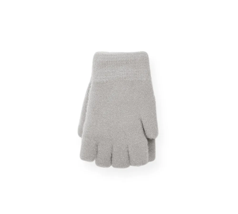 Fingerless Ultra Plush Knit Bearling Gloves