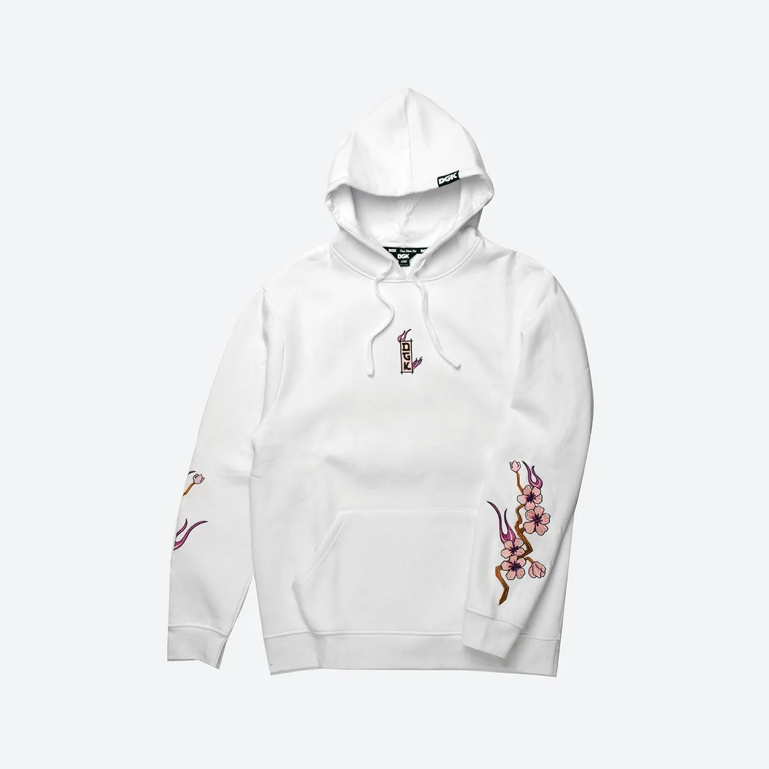 Fire Blossom Hooded Fleece