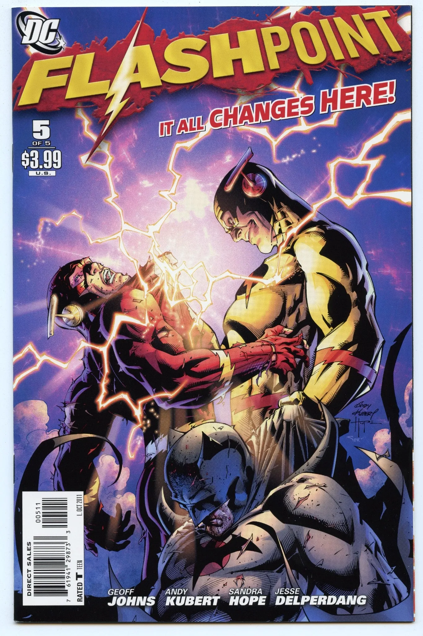 Flashpoint V2 5 (Oct 2011) NM- (9.2)