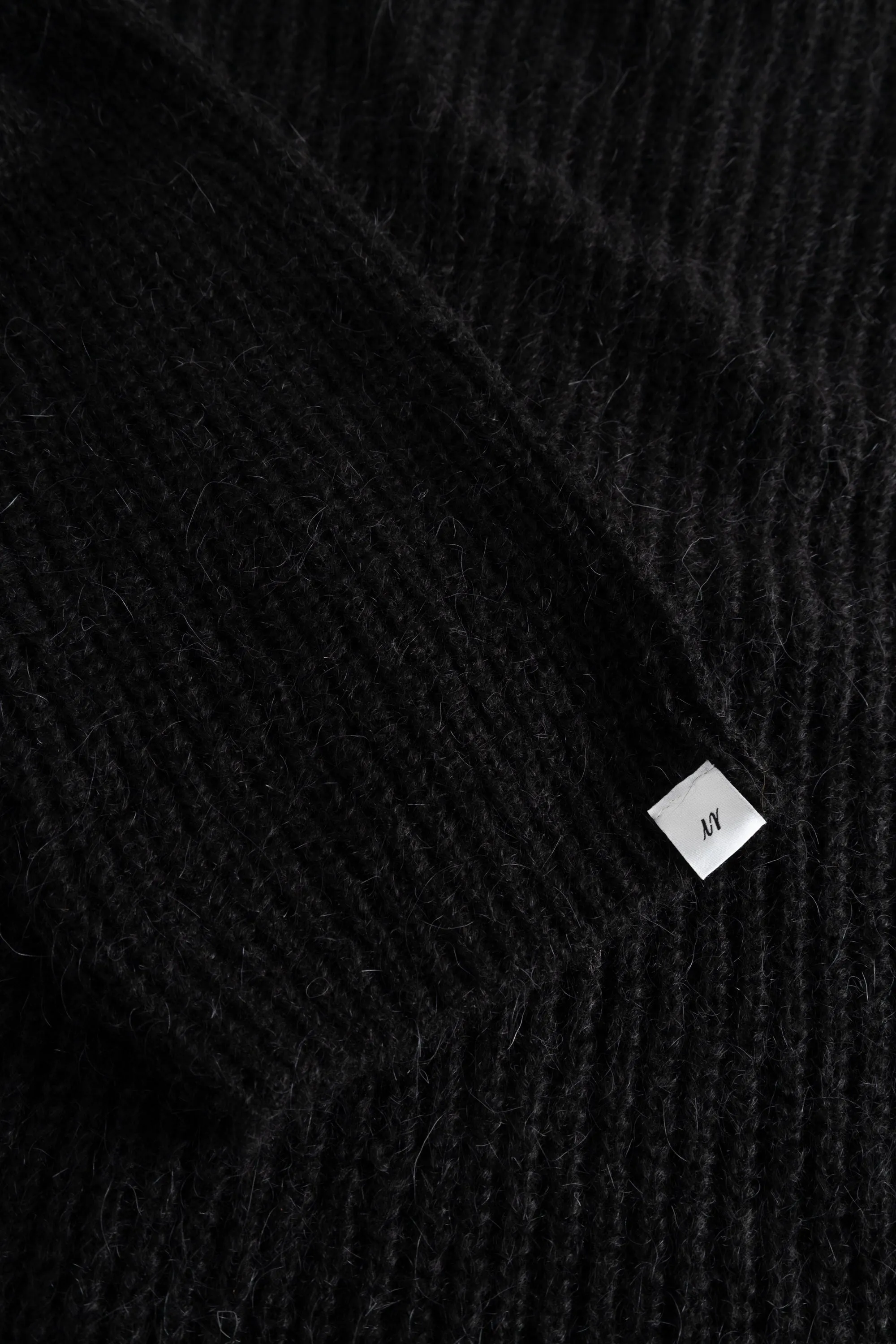 Florie Zip Knit - Black