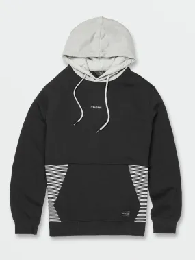 Foley Pullover Fleece Hoodie - Black