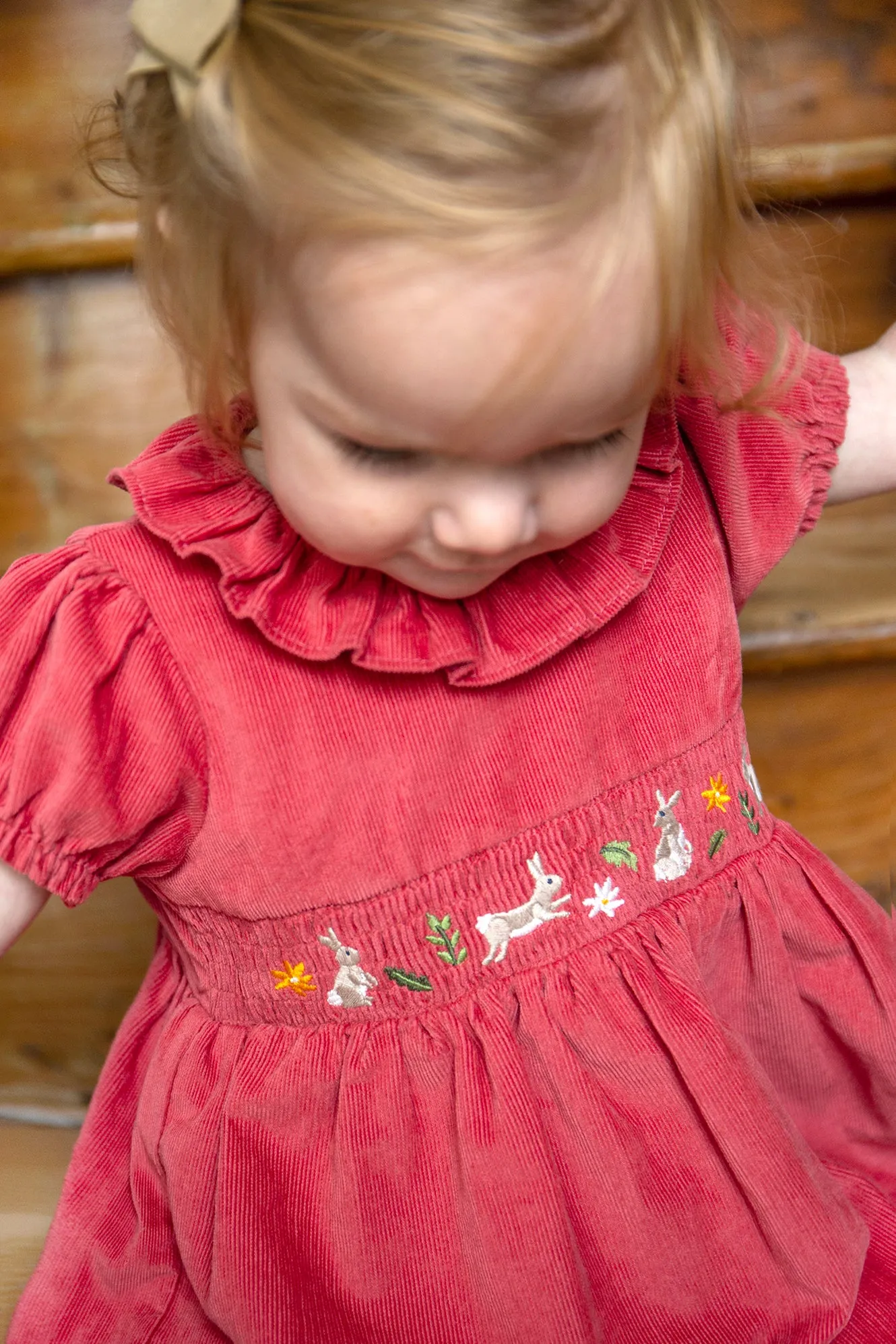 Frugi Amilie Party Outfit Rosehip