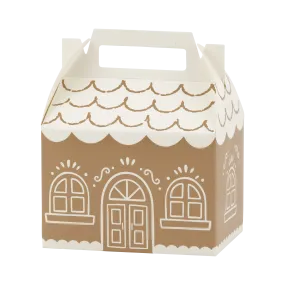 Gingerbread House Gable Treat Boxes