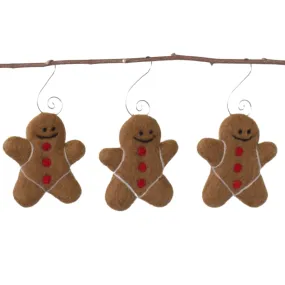 Gingerbread Men Christmas Tree Ornaments