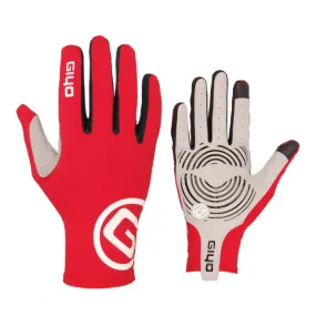 GIYO S-02 Bike Riding Long-finger Gloves, Size:M(Red)