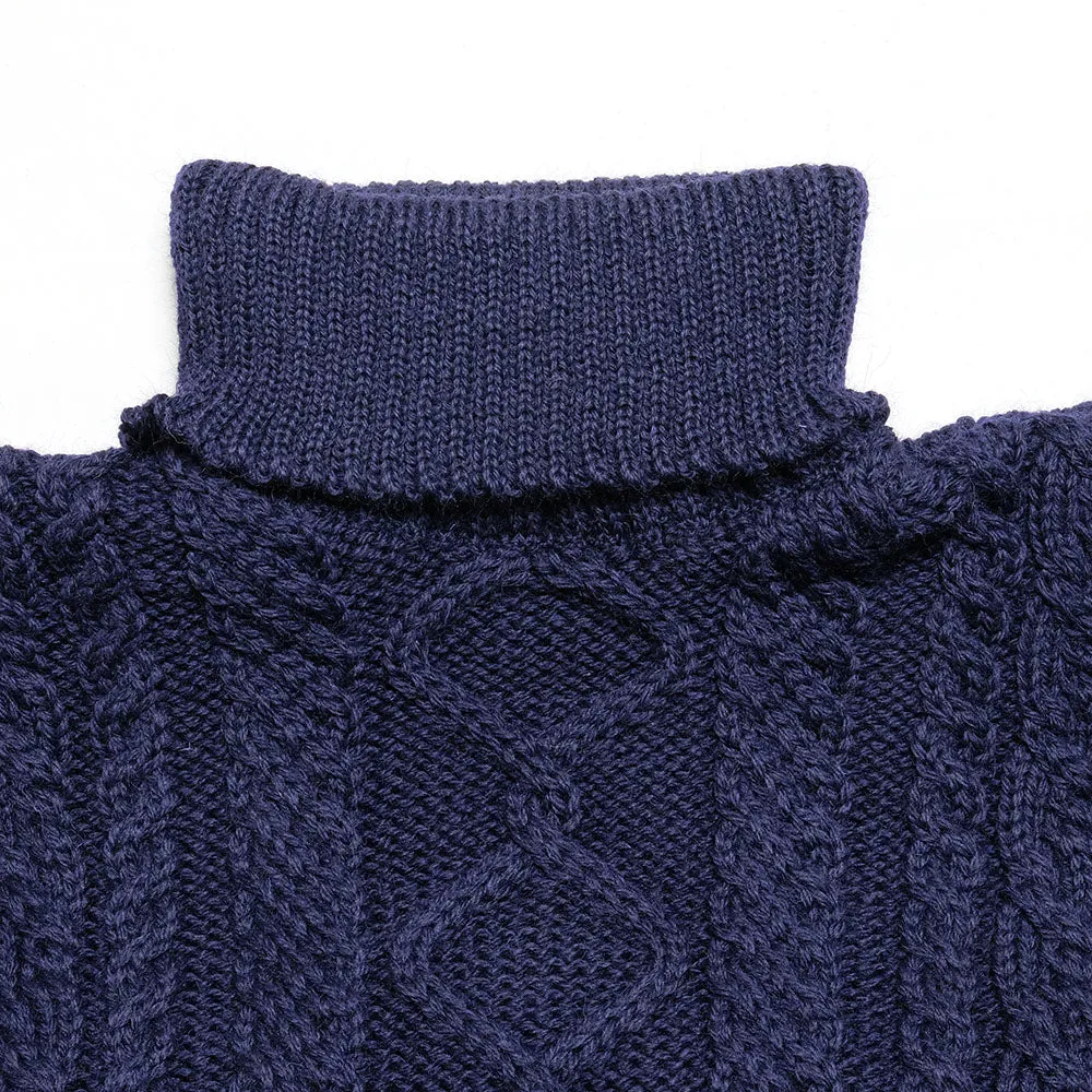 GUERNSEY WOOLLENS - ARAN POLO - GW22-AP