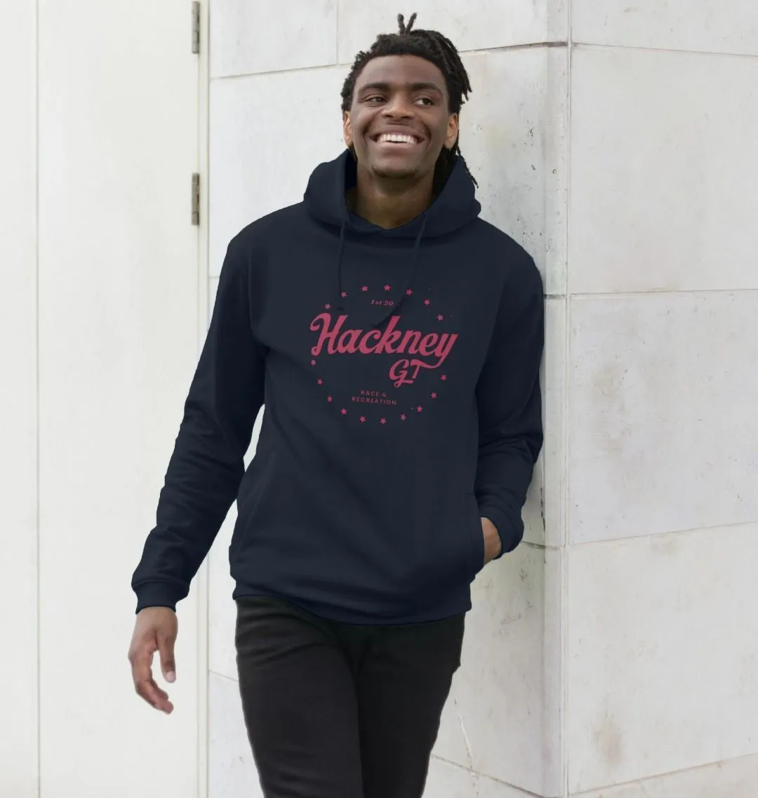 Hackney Classic organic cotton hoodie, white, black, navy, grey, denim,