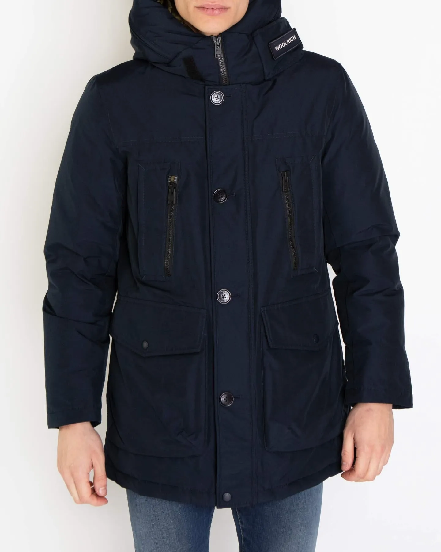 Heren Arctic Parka Evolution Blauw