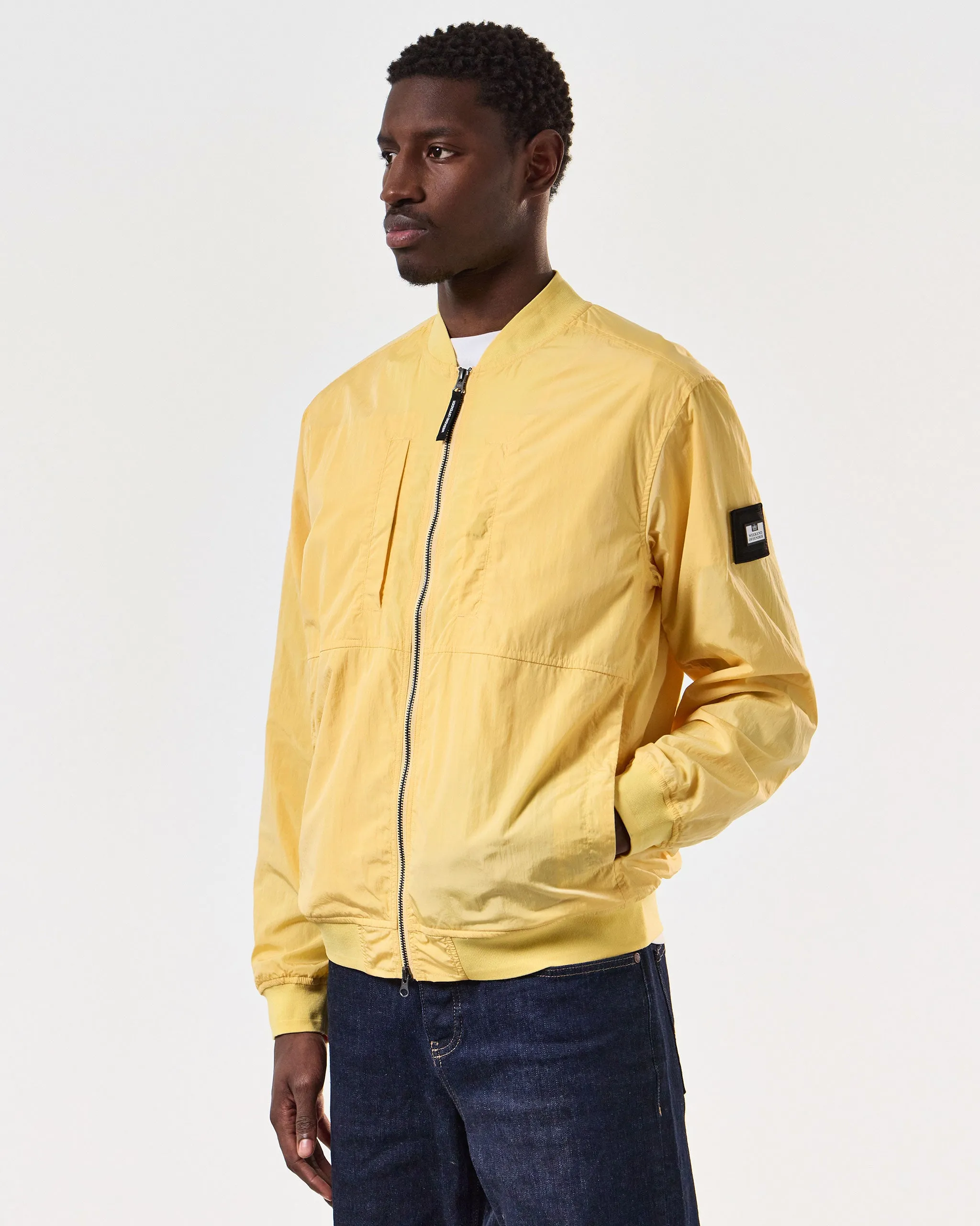 Hulopoe Bomber Jacket Butter Yellow