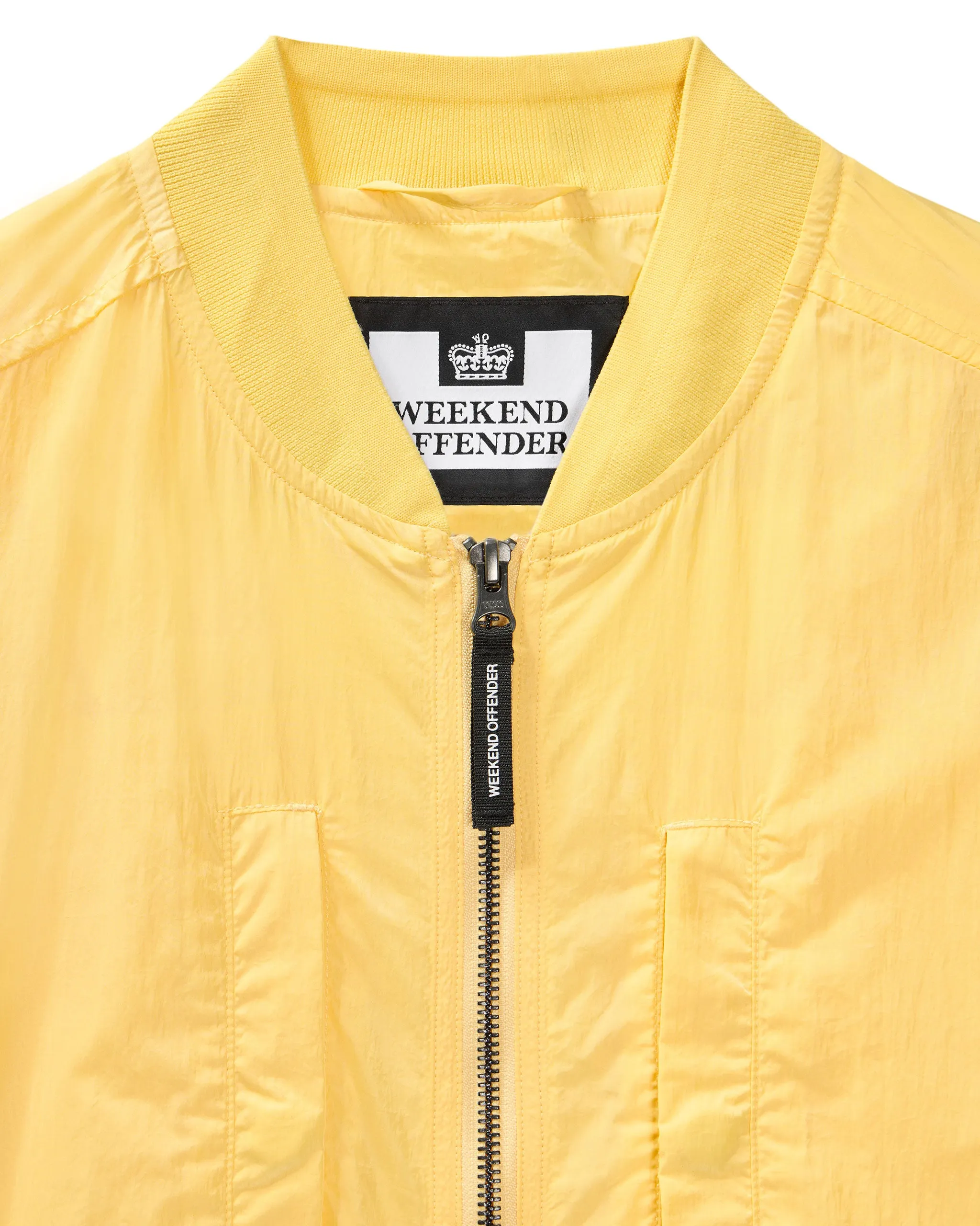 Hulopoe Bomber Jacket Butter Yellow